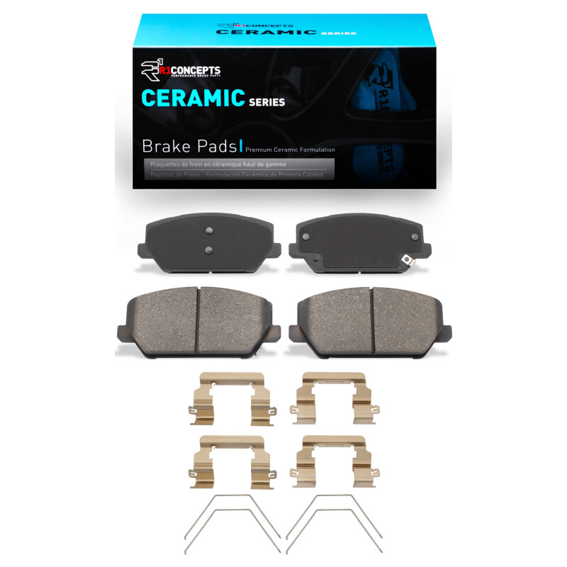 Hyundai Elantra N Brake Pads - Front - R1 Concepts - Ceramic - `22-`25